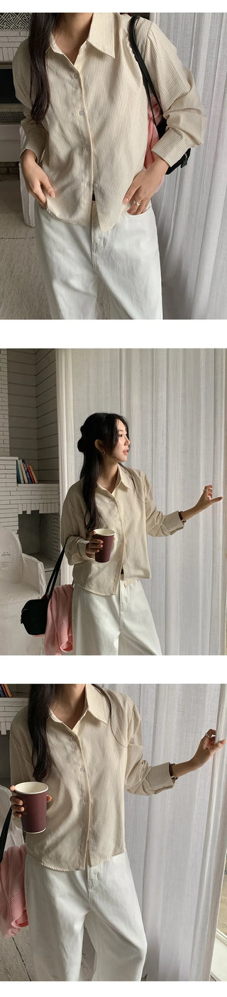 Frey Stripe Long Sleeve Shirt