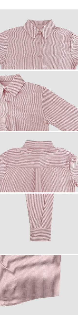 Frey Stripe Long Sleeve Shirt