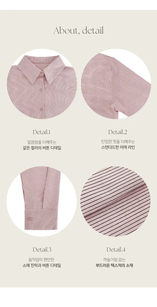 Frey Stripe Long Sleeve Shirt