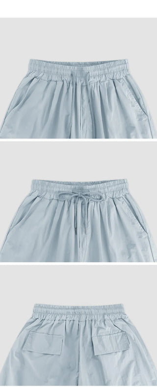Idof Banding Parachute String Two Way Wide Pants