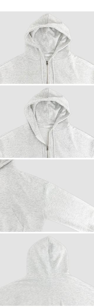 Radov Crop Zip Up Hoodie