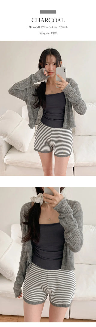 Kaibin Round See through Cardigan