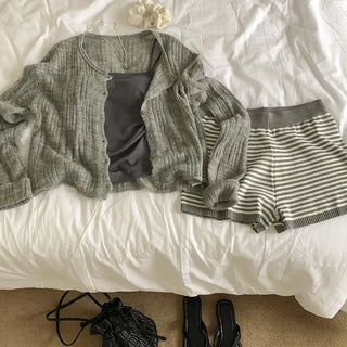 Kaibin Round See through Cardigan