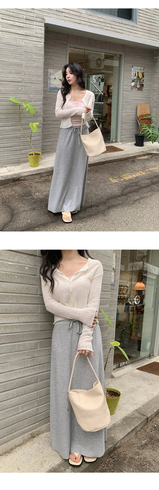 Kaibin Round See through Cardigan