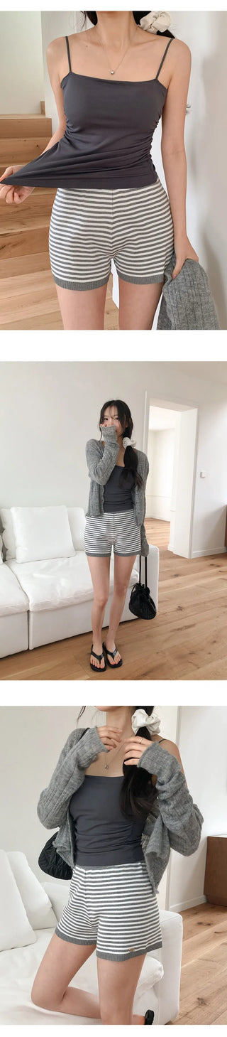 Leart Cap Shirred Strap Sleeveless