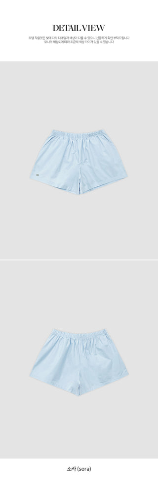 Divoire Pendant Elastic Waist Shorts