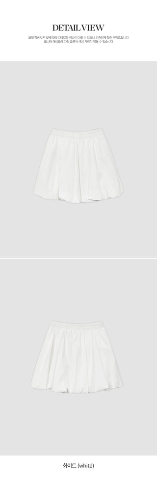 Lunark Banding Pumpkin Mini Skirt