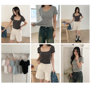 Arpe Crop Short Sleeve T shirt