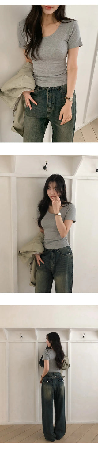 Arpe Crop Short Sleeve T shirt