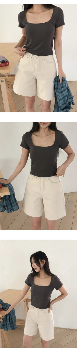 Arpe Crop Short Sleeve T shirt