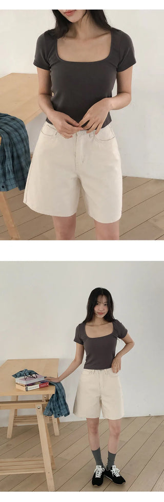 Arpe Crop Short Sleeve T shirt