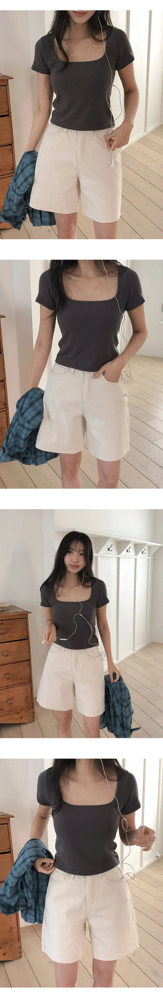 Arpe Crop Short Sleeve T shirt