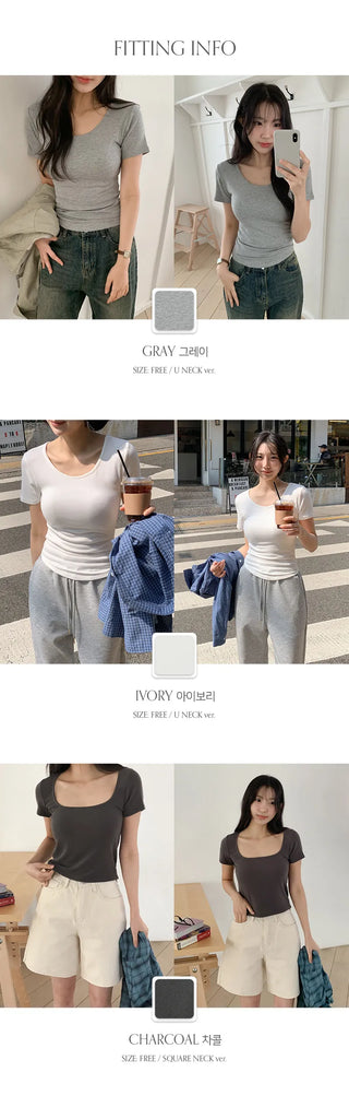 Arpe Crop Short Sleeve T shirt