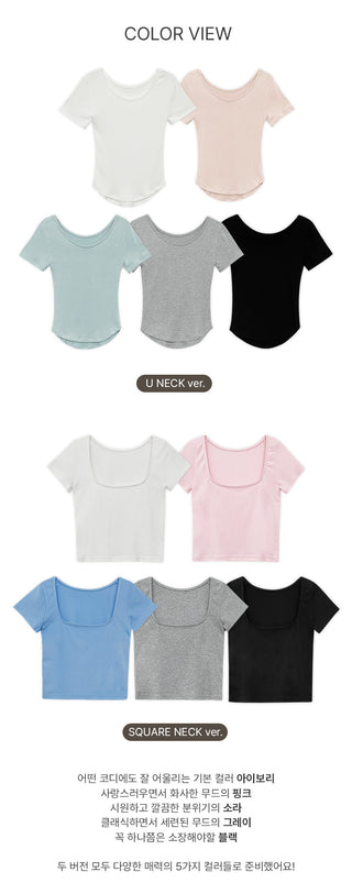 Arpe Crop Short Sleeve T shirt