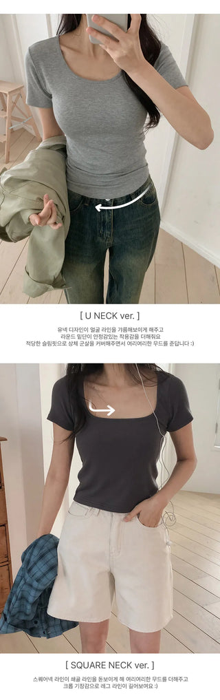 Arpe Crop Short Sleeve T shirt