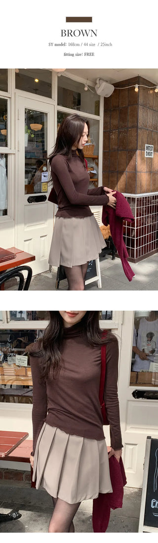 Reactive Heather Wave Turtleneck T shirt
