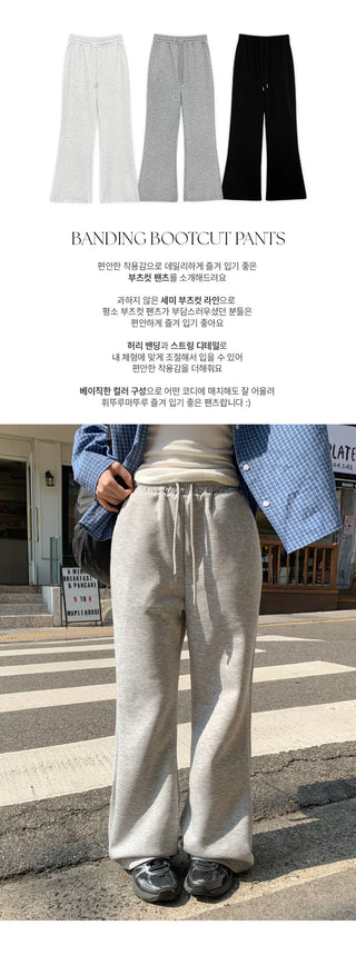 Artizet Elastic Bootcut Pants