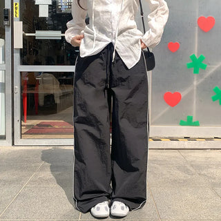 Brozen Two Way Track Elastic Pants