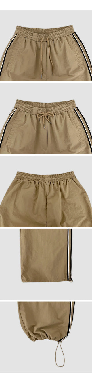 Brozen Two Way Track Elastic Pants
