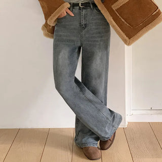 Klein Inner Elastic Waist Semi Wide Pants