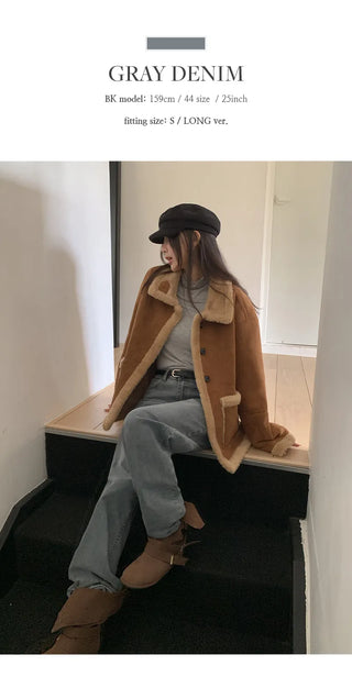 Klein Inner Elastic Waist Semi Wide Pants