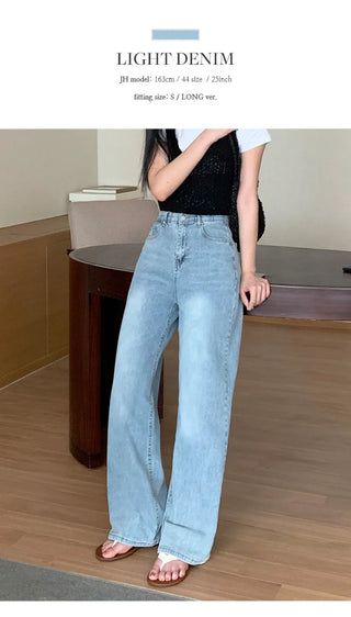 Klein Inner Elastic Waist Semi Wide Pants