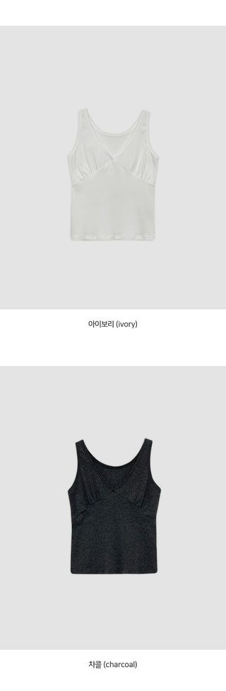 Danes Cutout V Neck Sleeveless