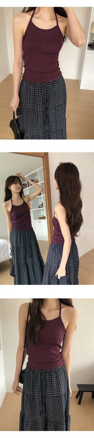 Setirn String Halterneck Sleeveless