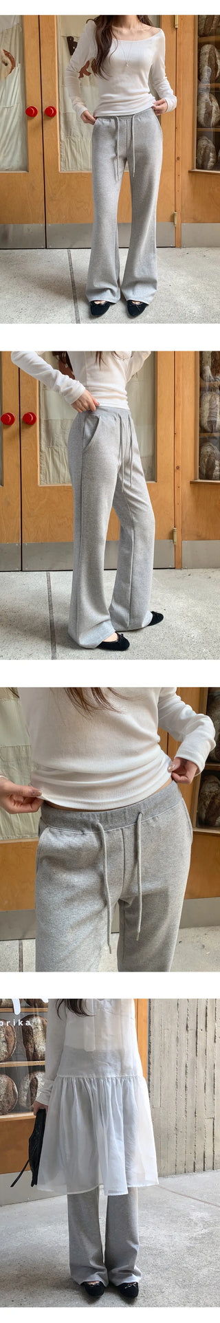 Foreon Bootcut Elastic Waist Training Pants