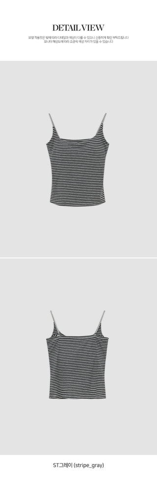 Audeze Square Neck Cap Sleeveless Top