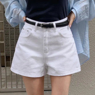 Iroden A line Cotton High waisted Shorts