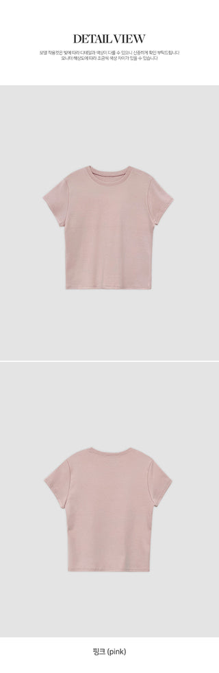 Rosedon Standard Fit Round Short Sleeve T shirt