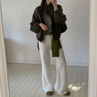 Prence Modal Elastic String Bootcut Pants