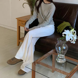 Prence Modal Elastic String Bootcut Pants
