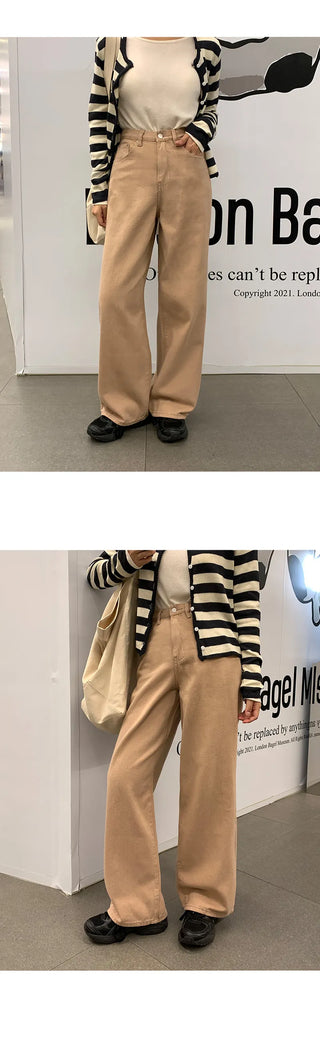Cosmo Hidden Elastic Waist Wide Cotton Pants