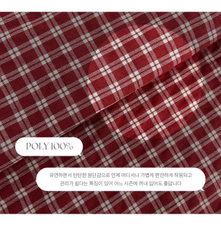 Tayton Loose Fit Long Sleeve Check Shirt