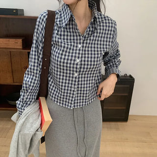 Renbus Crop Check Shirt