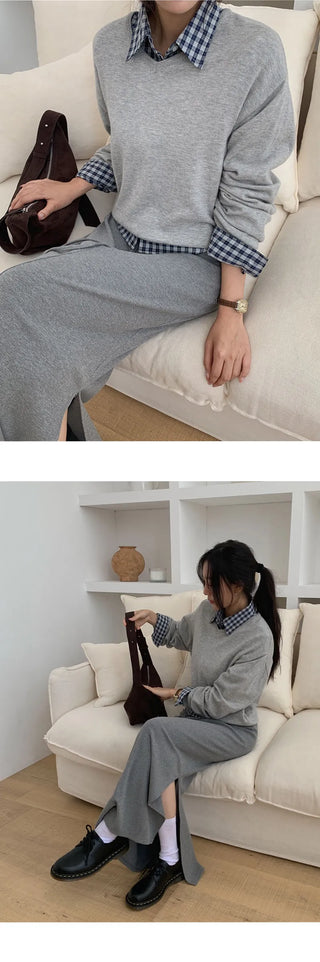 Renbus Crop Check Shirt