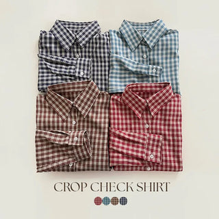 Renbus Crop Check Shirt
