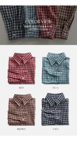 Renbus Crop Check Shirt