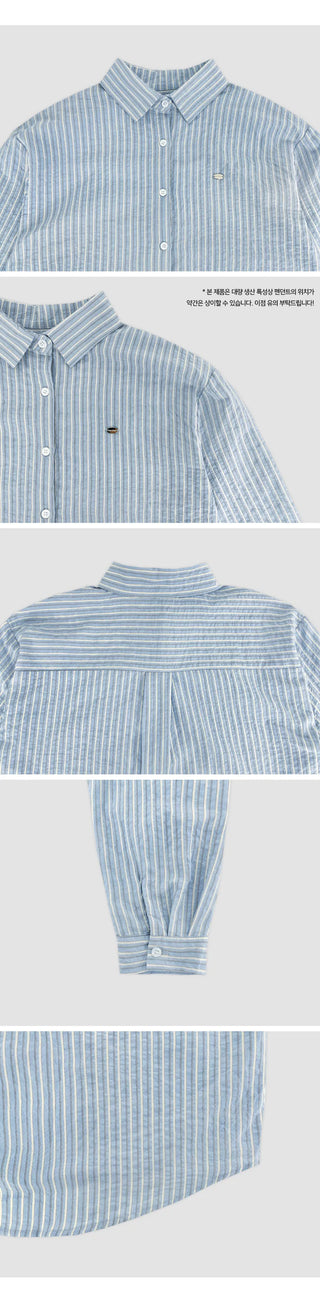Infeed Pendant Striped Shirt