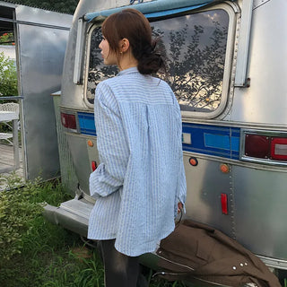 Infeed Pendant Striped Shirt