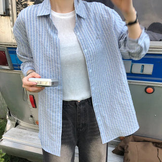 Infeed Pendant Striped Shirt