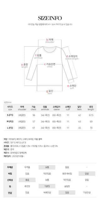 Rioten Wool Loose Fit Round Long Sleeve Knit