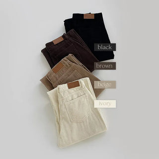 Leviathan Cutout Corduroy Wide Pants