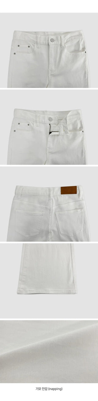 Sweden Brushed Spandex Long Bootcut Cotton Pants
