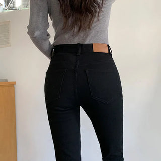 Sweden Brushed Spandex Long Bootcut Cotton Pants
