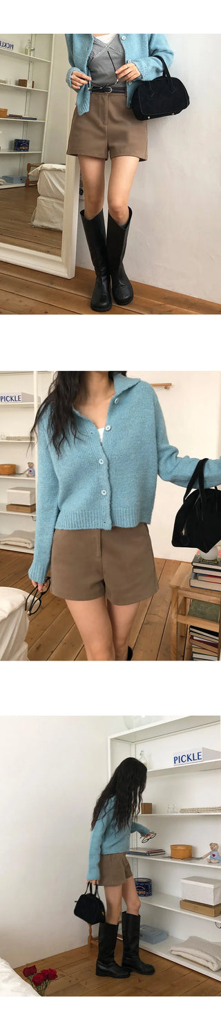 Codewin Fleece lined Spandex High waisted Shorts