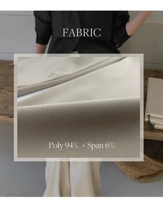Hayville Wrap Skirt Layered Wide Slacks