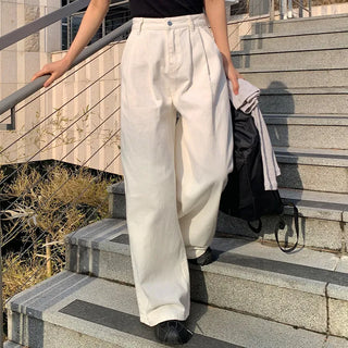 Willow Two Pintuck Cotton Wide Pants